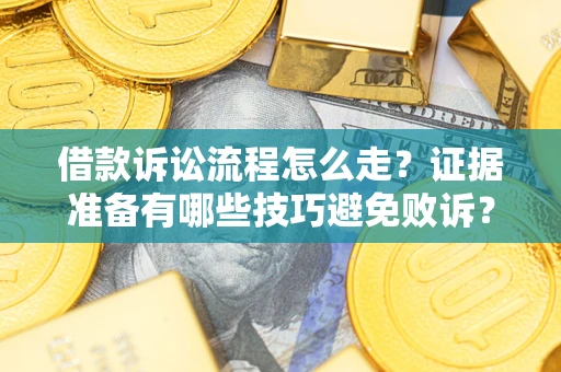 武汉借款诉讼流程怎么走？证据准备有哪些技巧避免败诉？
