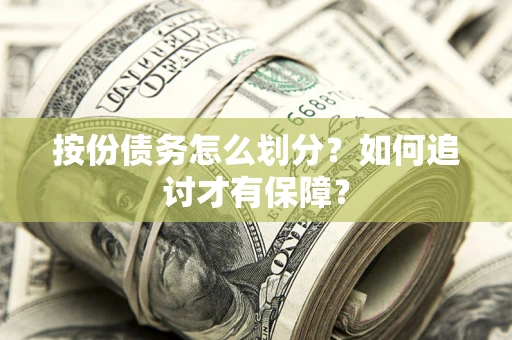 武汉按份债务怎么划分？如何追讨才有保障？