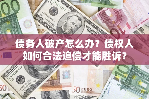 武汉债务人破产怎么办？债权人如何合法追偿才能胜诉？