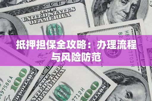武汉抵押担保全攻略：办理流程与风险防范