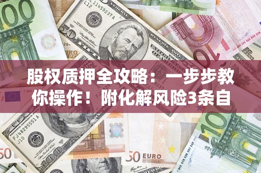 武汉股权质押全攻略：一步步教你操作！附化解风险3条自救法则