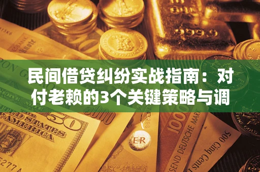 武汉民间借贷纠纷实战指南：对付老赖的3个关键策略与调解盲区解析