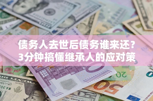 武汉债务人去世后债务谁来还？3分钟搞懂继承人的应对策略