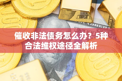 武汉催收非法债务怎么办？5种合法维权途径全解析